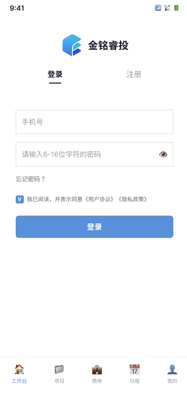 金铭睿投 登录